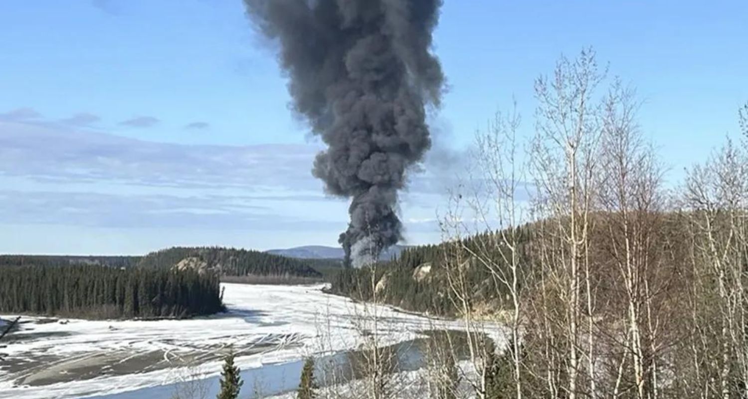 Vintage Military Plane Crashes in Alaska After Reported Fire Onboard